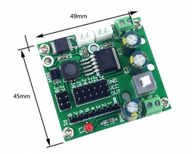 DC-DC Step Down Power Supply Module 6V-12V to 5V1A/5V3A 2CH Independent Voltage Converter for 8-Channel Servo Motor